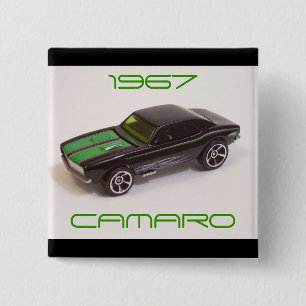 Badge Carré 5 Cm Camaro 1967
