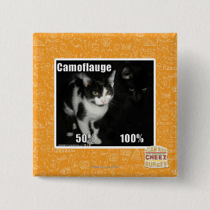 Badge Carré 5 Cm Camouflage