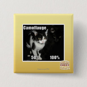 Badge Carré 5 Cm Camouflage