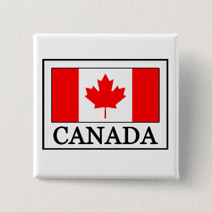 Badge Carré 5 Cm Canada