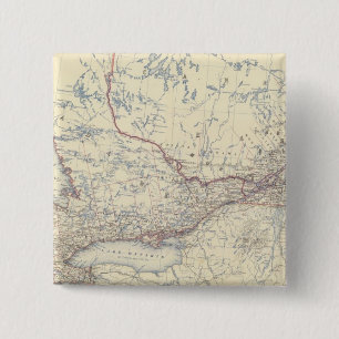 Badge Carré 5 Cm Canada W
