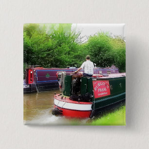 BADGE CARRÉ 5 CM CANAUX