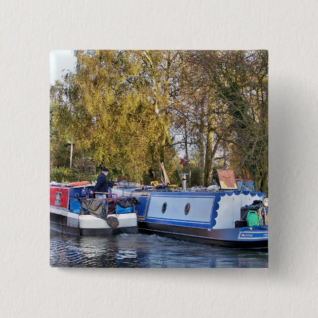 BADGE CARRÉ 5 CM CANAUX (Devant)