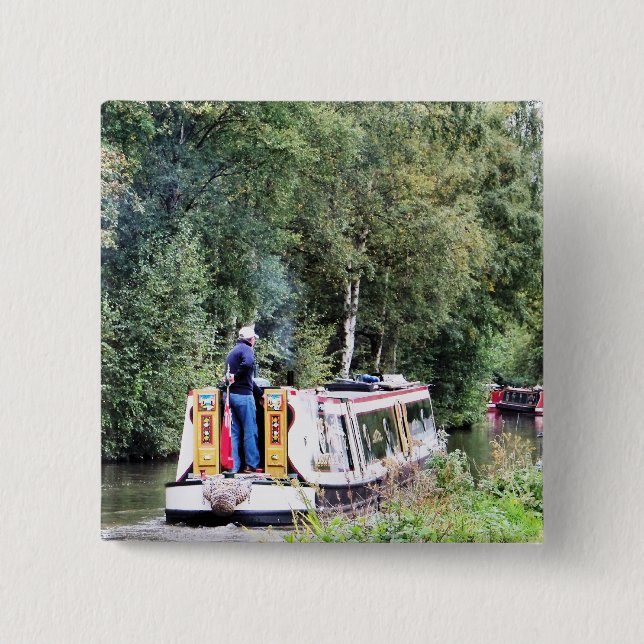 BADGE CARRÉ 5 CM CANAUX (Devant)