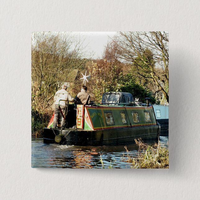 BADGE CARRÉ 5 CM CANAUX (Devant)