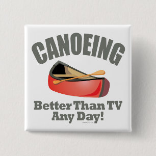 Badge Carré 5 Cm Canoë