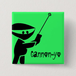 Badge Carré 5 Cm Canon-yo