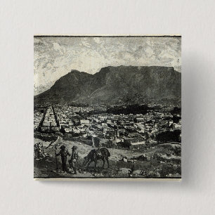 Badge Carré 5 Cm Cape Town