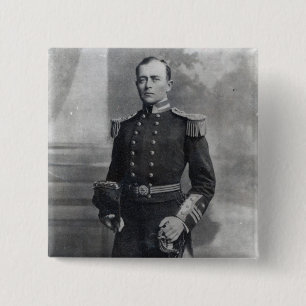 Badge Carré 5 Cm Capitaine Robert Falcon Scott