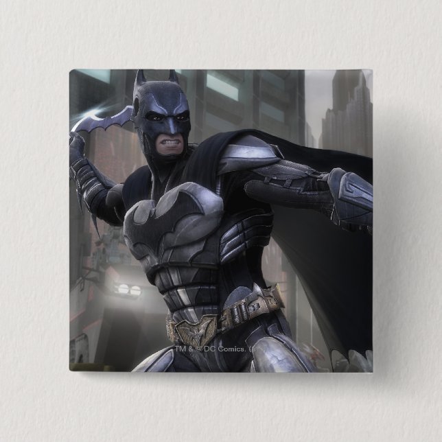 Badge Carré 5 Cm Capture d'écran : Batman (Devant)