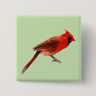 Badge Carré 5 Cm Cardinal(s)