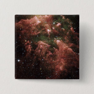 Badge Carré 5 Cm Carina Nebula
