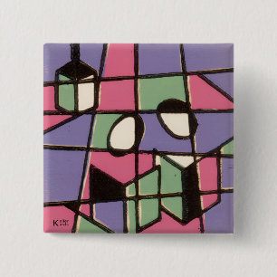 Badge Carré 5 Cm Caroleurs