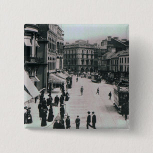 Badge Carré 5 Cm Carré de château, Belfast, c.1902