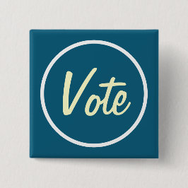 BADGE CARRÉ 5 CM CARRÉ VOTE