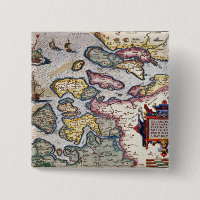Carte de Zélande, c.1560