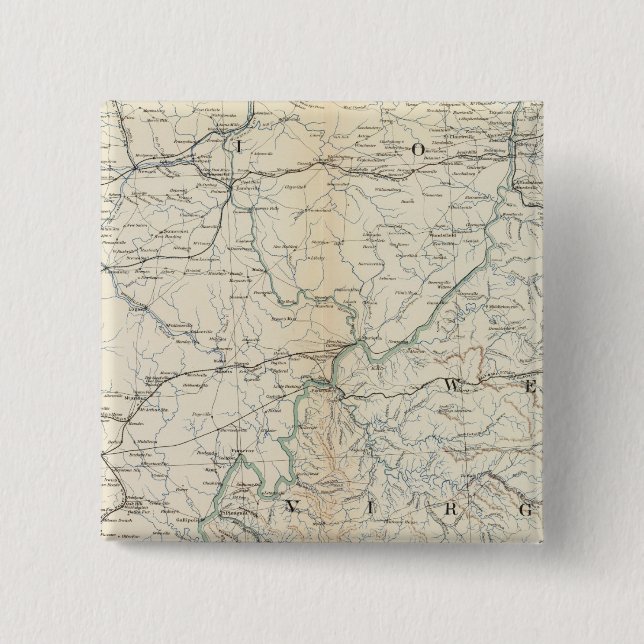 Badge Carré 5 Cm Carte Gen V (Devant)