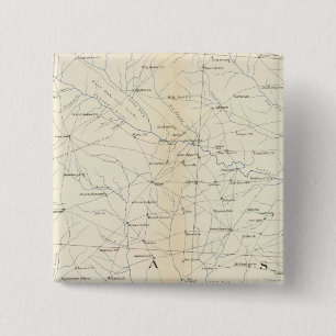 Badge Carré 5 Cm Carte Gén XXIII