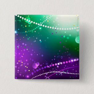 Badge Carré 5 Cm Carthagène Solive Purple