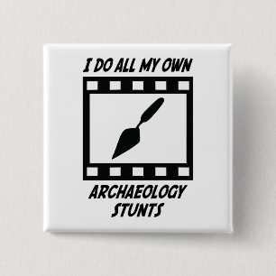 Badge Carré 5 Cm Cascades d'archéologie