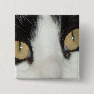 Badge Carré 5 Cm Cat Eyes