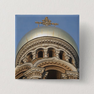 Badge Carré 5 Cm Cathédrale