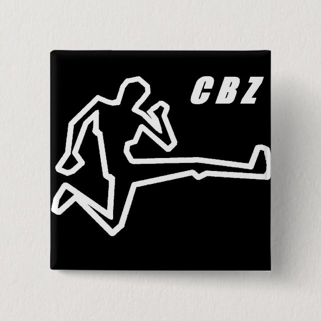 BADGE CARRÉ 5 CM CBZ YEAHHH (Devant)