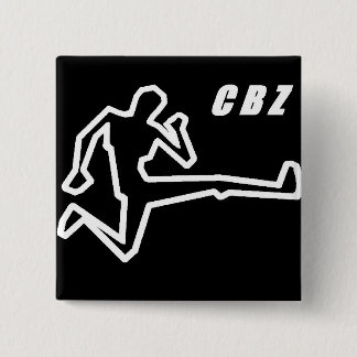 BADGE CARRÉ 5 CM CBZ YEAHHH