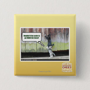 Badge Carré 5 Cm Ce ne serait pas plus facile