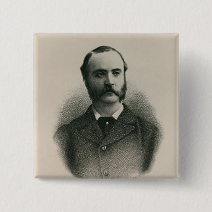 Badge Carré 5 Cm Charles Stewart Parnell 2