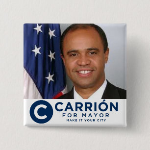 Badge Carré 5 Cm Charogne pour le maire