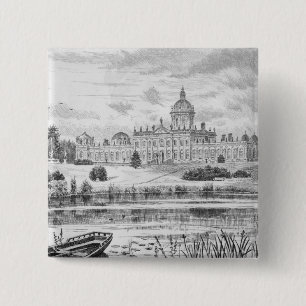Badge Carré 5 Cm Château Howard