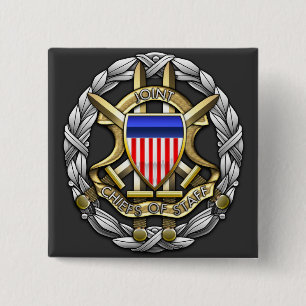 Badge Carré 5 Cm Chefs d'état-major interarmées
