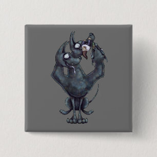 Badge Carré 5 Cm Chew Toy