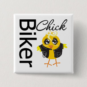 Badge Carré 5 Cm Chick