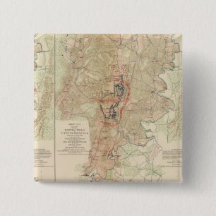 Badge Carré 5 Cm Chickamauga Valley
