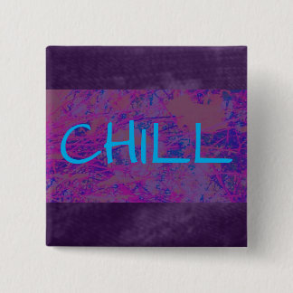 BADGE CARRÉ 5 CM CHILL PURPLE RÊVE