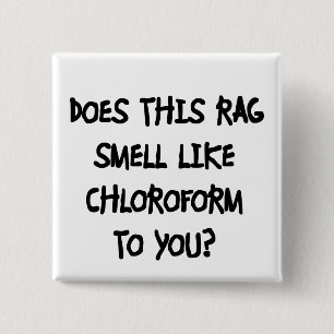 Badge Carré 5 Cm Chloroforme