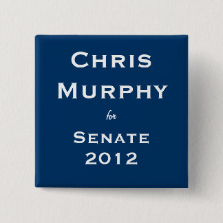 Badge Carré 5 Cm Chris Murphy pour le sénat