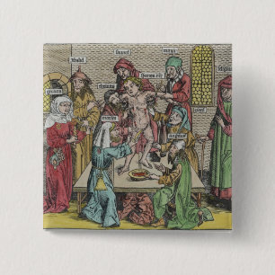 Badge Carré 5 Cm Circoncision
