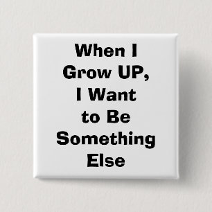 Badge Carré 5 Cm citation, parenting