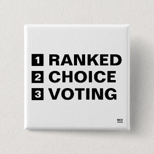 Badge Carré 5 Cm Classé Choix Vote 123