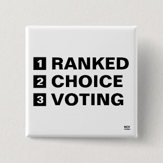 Badge Carré 5 Cm Classé Choix Vote 123