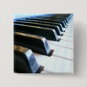 Badge Carré 5 Cm Clavier