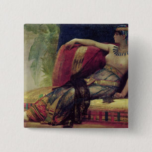 Badge Carré 5 Cm Cléopâtre