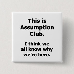 Badge Carré 5 Cm Club Assomption