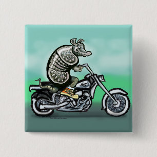 Badge Carré 5 Cm Club de motards Dillo