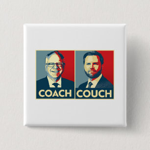 Badge Carré 5 Cm Coach vs Couch
