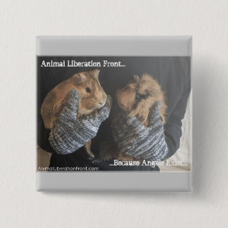 Badge Carré 5 Cm Cobayes libres