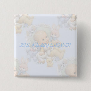 BADGE CARRÉ 5 CM COLLECTION BABY LOVE
